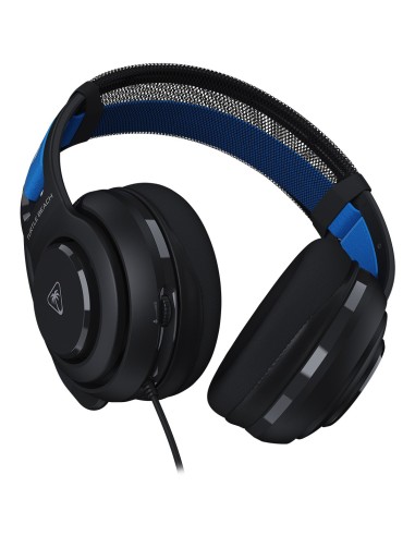 Turtle Beach Atlas 200 Cuffie Nero da gioco cablate con licenza ufficiale per PlayStation - driver Nanoclear da 50 mm,