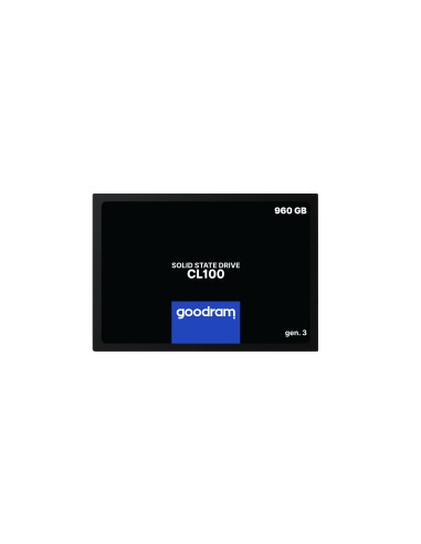 Goodram CL100 gen.3 960 GB 2.5" Serial ATA III 3D NAND