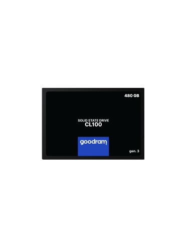 Goodram CL100 gen.3 480 GB 2.5" Serial ATA III 3D NAND