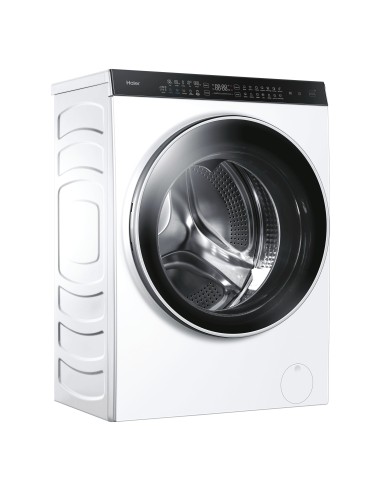 Haier Super Drum Series 9 HWD100-BD1499U1N lavasciuga Libera installazione Caricamento frontale Bianco