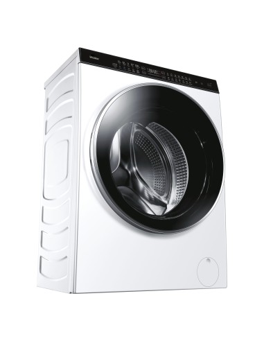 Haier Super Drum Series 9 HWD100-BD1499U1N lavasciuga Libera installazione Caricamento frontale Bianco