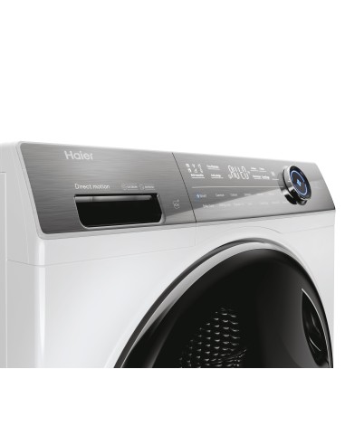 Haier I-Pro Series 7 Plus I-Pro Serie 7 Plus, Lavatrice Slim 9 KG, Classe B, 1400 giri, Bianco, Direct Motion, Refresh, Wi-Fi,