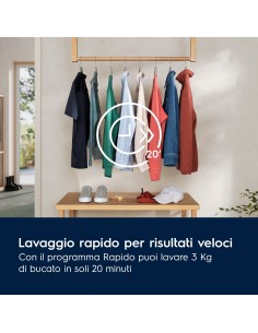 Electrolux SensiCare 600 EW6FCH210G Lavatrice serie 600 SensiCare 10 kg 2
