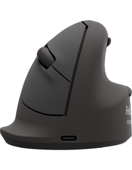 Fellowes 100143584 mouse Universale Mancino Bluetooth + USB Type-C Ottico 2400 DPI