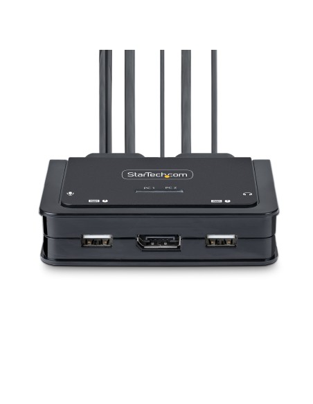 StarTech.com C2-D46-UAC-CBL-KVM switch per keyboard-video-mouse (kvm) Nero