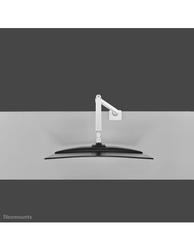 Neomounts DS70S-950WH1 Braccio per monitor 17-49" - molla a gas - Topfix - 180°-stop