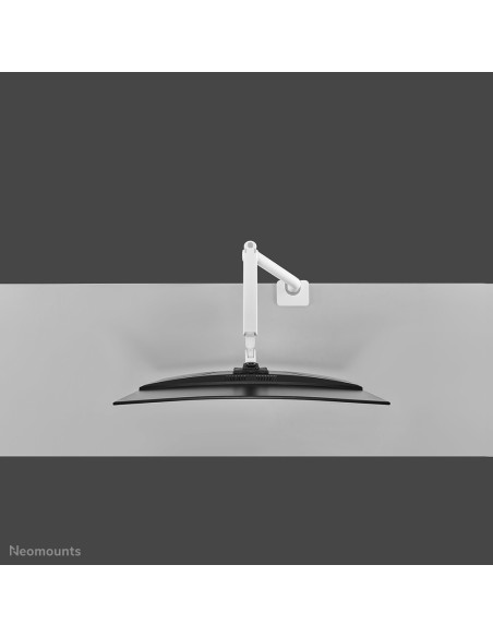 Neomounts DS70S-950WH1 Braccio per monitor 17-49" - molla a gas - Topfix - 180°-stop