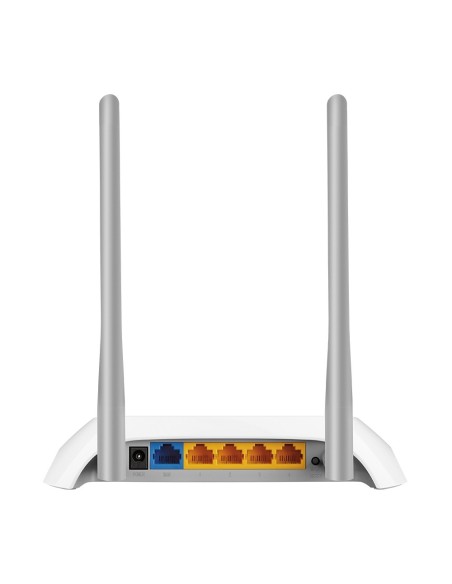 TP-Link TL-WR840N router wireless Fast Ethernet Banda singola (2.4 GHz) Grigio, Bianco