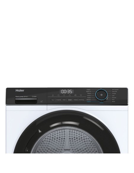 Haier I-Pro Serie 3, Asciugatrice 10 KG, Classe E, Bianco, I-Refresh, Wi-Fi, Hygienic, HD100-A2939E-IT