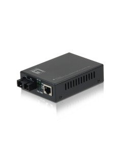 LevelOne FVT-2201 convertitore multimediale di rete 100 Mbit s 1310 nm Modalità singola Nero