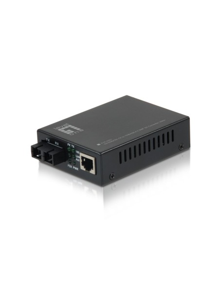 LevelOne FVT-2201 convertitore multimediale di rete 100 Mbit s 1310 nm Modalità singola Nero