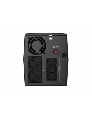 Conceptronic ZEUS08EM gruppo di continuità (UPS) A linea interattiva 1,5 kVA 900 W 5 presa(e) AC