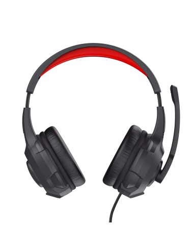 Trust 24785 cuffia e auricolare Cuffie Cablato A Padiglione Gaming Nero, Rosso
