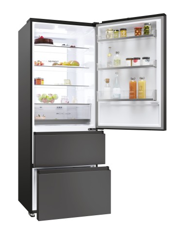 Haier 3D 70 Serie 5 HTR5719ENPT Libera installazione 528 L Nero