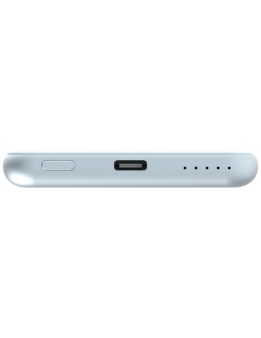 Verbatim Charge 'n' Go Polimeri di litio (LiPo) 5000 mAh Carica wireless Blu