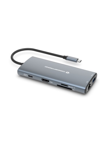 Conceptronic DONN06G Cablato USB 3.2 Gen 1 (3.1 Gen 1) Type-C Grigio