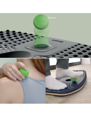 Leitz 65870089 allenamento di equilibrio Balance board Grigio scuro