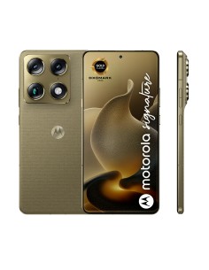 Motorola signature 17,2 cm (6.78") Doppia SIM Android 16.0 5G USB tipo-C 16 GB 512 GB 5200 mAh Oro PANTONE Martini Olive 2