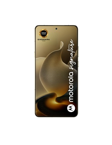 Motorola signature 17,2 cm (6.78") Doppia SIM Android 16.0 5G USB tipo-C 16 GB 512 GB 5200 mAh Oro PANTONE Martini Olive
