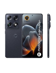 Motorola signature 17,2 cm (6.78") Doppia SIM Android 16.0 5G USB tipo-C 16 GB 512 GB 5200 mAh Blu scuro PANTONE Carbon 2