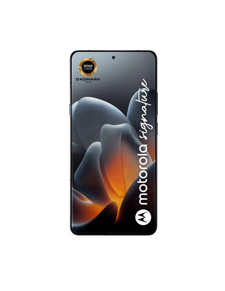 Motorola signature 17,2 cm (6.78") Doppia SIM Android 16.0 5G USB tipo-C 16 GB 512 GB 5200 mAh Blu scuro PANTONE Carbon