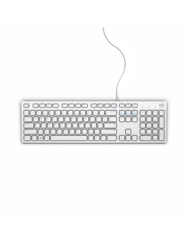 DELL Tastiera cablata - KB216 - Inglese (Stati Uniti internazionale) (QWERTY) - bianca