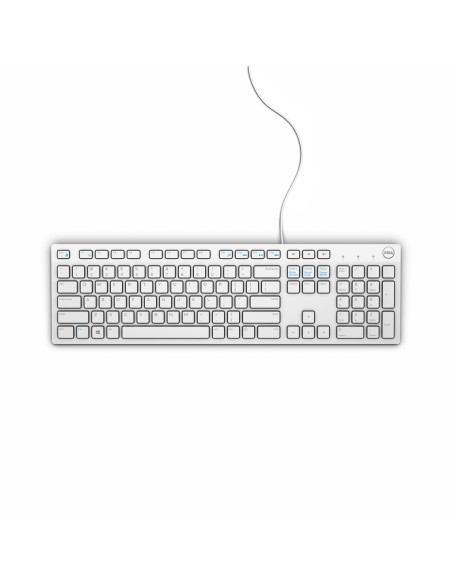 DELL Tastiera cablata - KB216 - Inglese (Stati Uniti internazionale) (QWERTY) - bianca