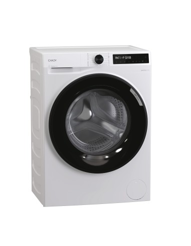 Candy ProWash 500, Lavatrice Carica Frontale 10 KG, 20% più efficente della classe A, 1400 giri, Bianco, Inverter, Vapore,