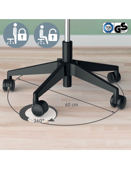 Leitz 65770095 sedia da ufficio e computer Seduta imbottita