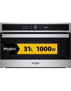 Whirlpool WMD4I4MX Microonde con grill, inox, Display Lcd 6°Senso, Crisp, 31 Lt