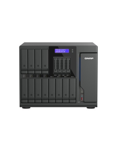 QNAP TVS-AIH1688ATX-U7-32G server NAS e di archiviazione Tower 32 GB DDR5 0 TB QuTS hero Nero