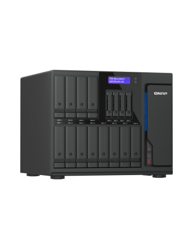 QNAP TVS-AIH1688ATX-U7-32G server NAS e di archiviazione Tower 32 GB DDR5 0 TB QuTS hero Nero
