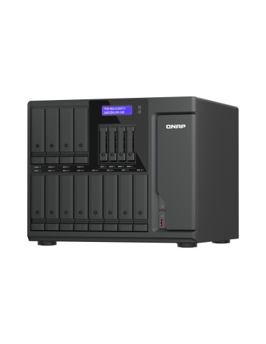 QNAP TVS-AIH1688ATX-U7-32G server NAS e di archiviazione Tower 32 GB DDR5 0 TB QuTS hero Nero