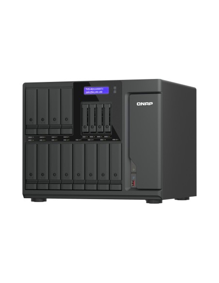 QNAP TVS-AIH1688ATX-U7-32G server NAS e di archiviazione Tower 32 GB DDR5 0 TB QuTS hero Nero