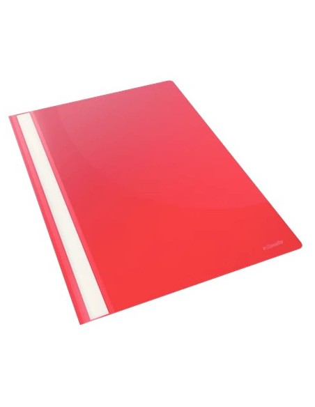 Esselte Report File Red cartellina con fermafoglio Polipropilene (PP) Rosso