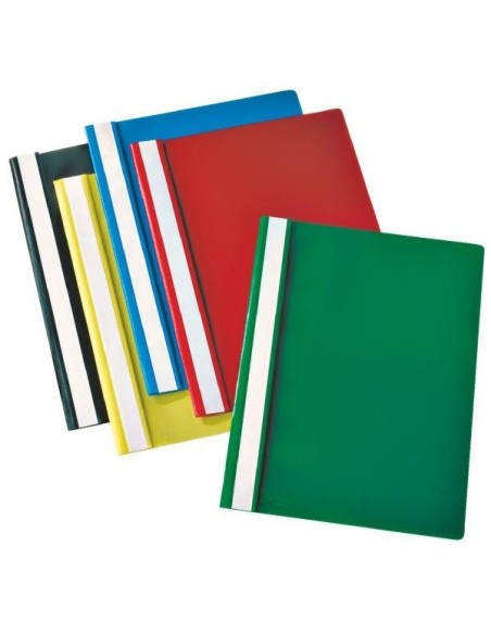 Esselte Report File Red cartellina con fermafoglio Polipropilene (PP) Rosso