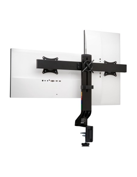 Kensington Braccio salvaspazio per monitor doppio SmartFit