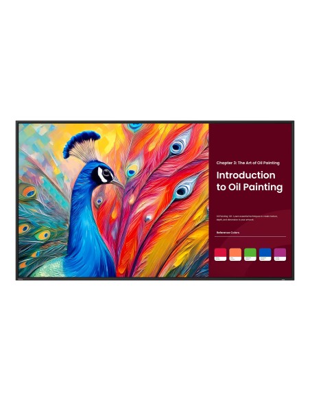 BenQ SH6504 Pannello piatto per segnaletica digitale 165,1 cm (65") LCD 800 cd m² 4K Ultra HD Nero Processore integrato Android