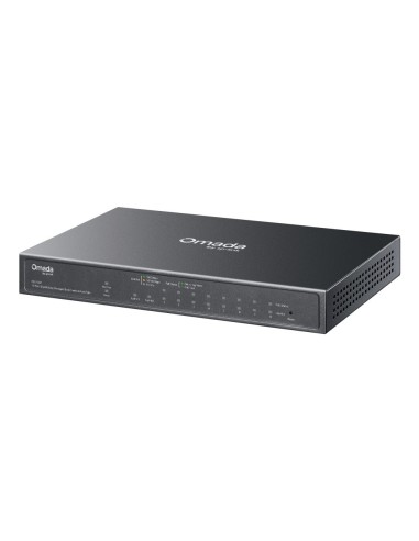 TP-Link Omada ES210GP switch di rete Gestito L2 Gigabit Ethernet (10 100 1000) Supporto Power over Ethernet (PoE) DIN rail Nero
