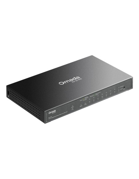 TP-Link Omada ES210GP switch di rete Gestito L2 Gigabit Ethernet (10 100 1000) Supporto Power over Ethernet (PoE) DIN rail Nero