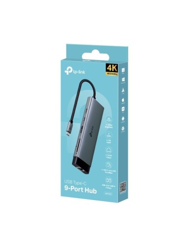 TP-Link UH9120C hub di interfaccia USB 3.2 Gen 1 (3.1 Gen 1) Type-C 5000 Mbit s