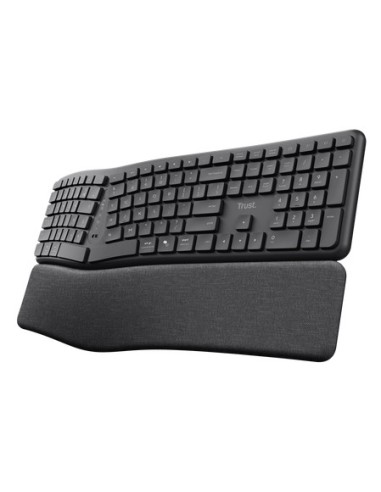 Trust Keyra Tastiera wireless multi-dispositivo ergonomica