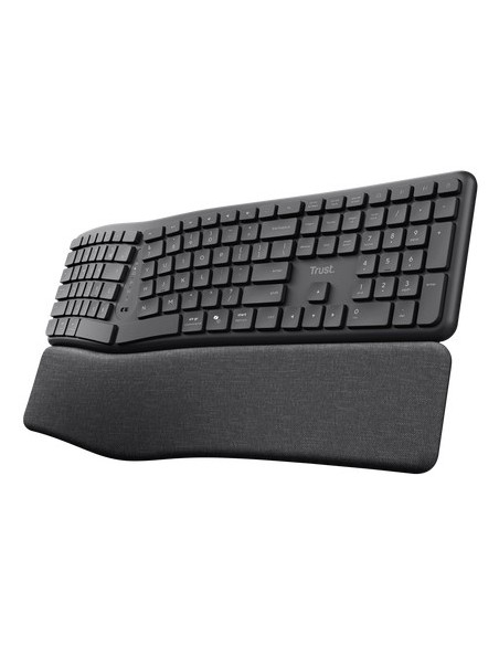 Trust Keyra Tastiera wireless multi-dispositivo ergonomica
