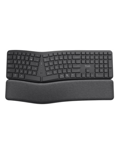 Trust Keyra Tastiera wireless multi-dispositivo ergonomica
