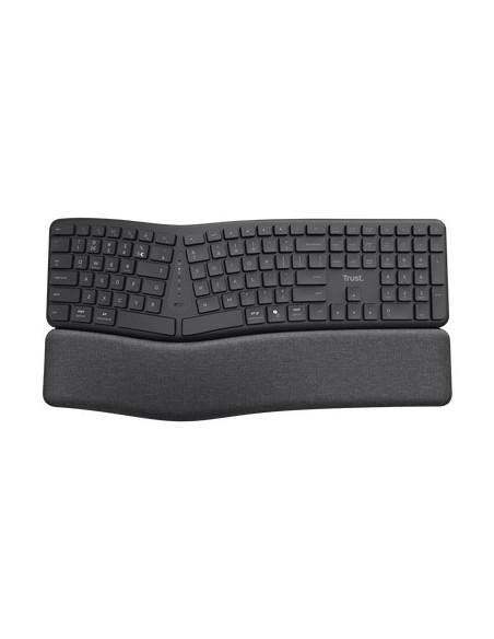Trust Keyra Tastiera wireless multi-dispositivo ergonomica