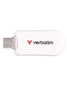 Verbatim 30229 unità flash USB 128 GB USB tipo-C 3.2 Gen 1 (3.1 Gen 1) Bianco