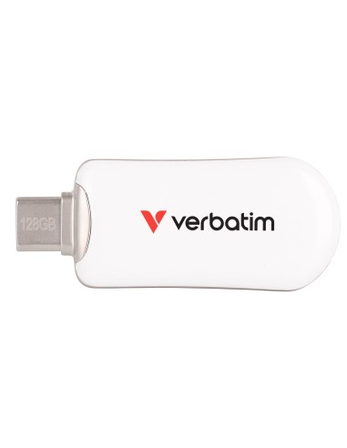 Verbatim 30229 unità flash USB 128 GB USB tipo-C 3.2 Gen 1 (3.1 Gen 1) Bianco