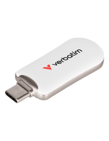 Verbatim 30229 unità flash USB 128 GB USB tipo-C 3.2 Gen 1 (3.1 Gen 1) Bianco