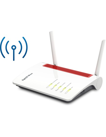 Box FRITZ! 6850 4G International router wireless Gigabit Ethernet Dual-band (2.4 GHz 5 GHz) Bianco