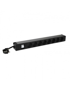 Legrand 6 468 23 prolunghe e multiple 3 m 8 presa(e) AC Nero